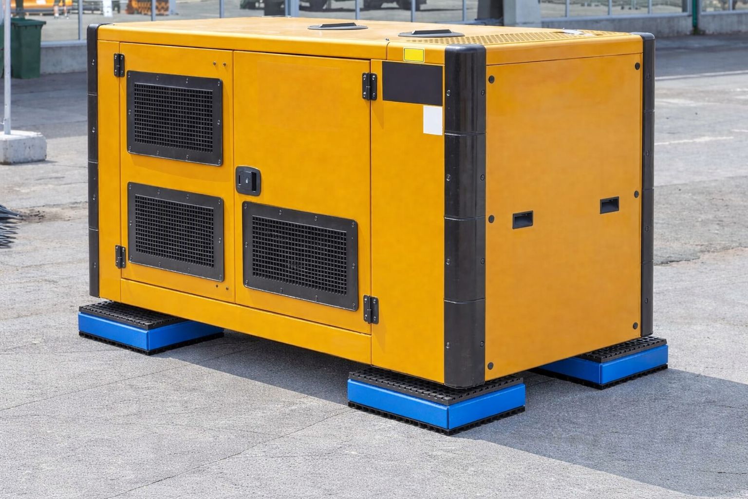 Jeneratör titreşim önleyici ayaklık izolatör